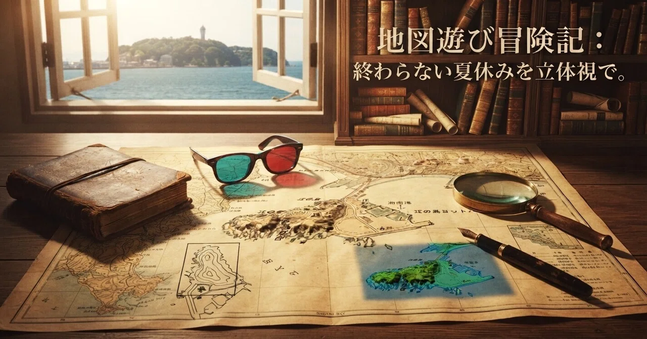 [Playing with 3D Stereoscopic Maps] [Map Play Ideas Collection: No.034 ...