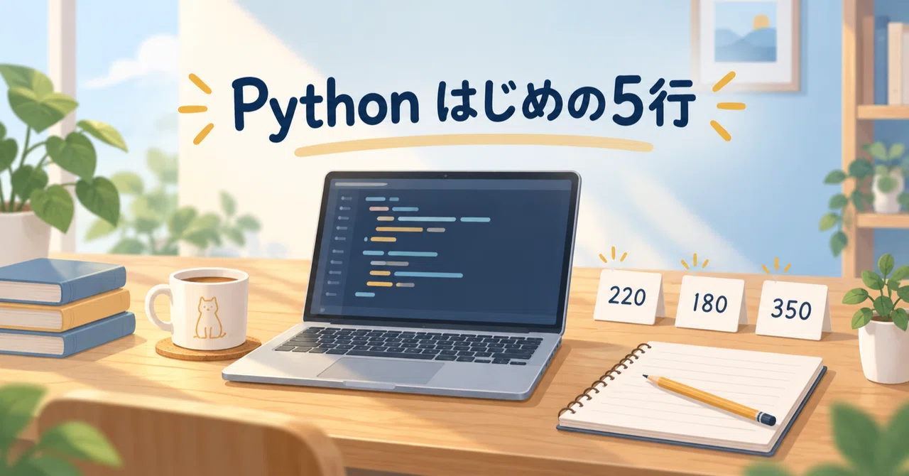 Where We Write Python Code Python's First 5 Lines: Calculating Shopping Totals and Remaining ...