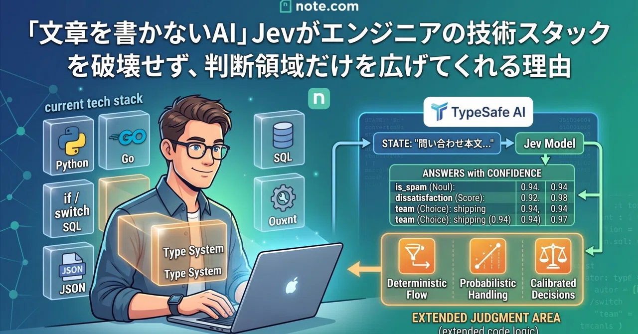 Why Jev, the 'Non-Writing AI,' Expands Decision-Making Domains Without ...