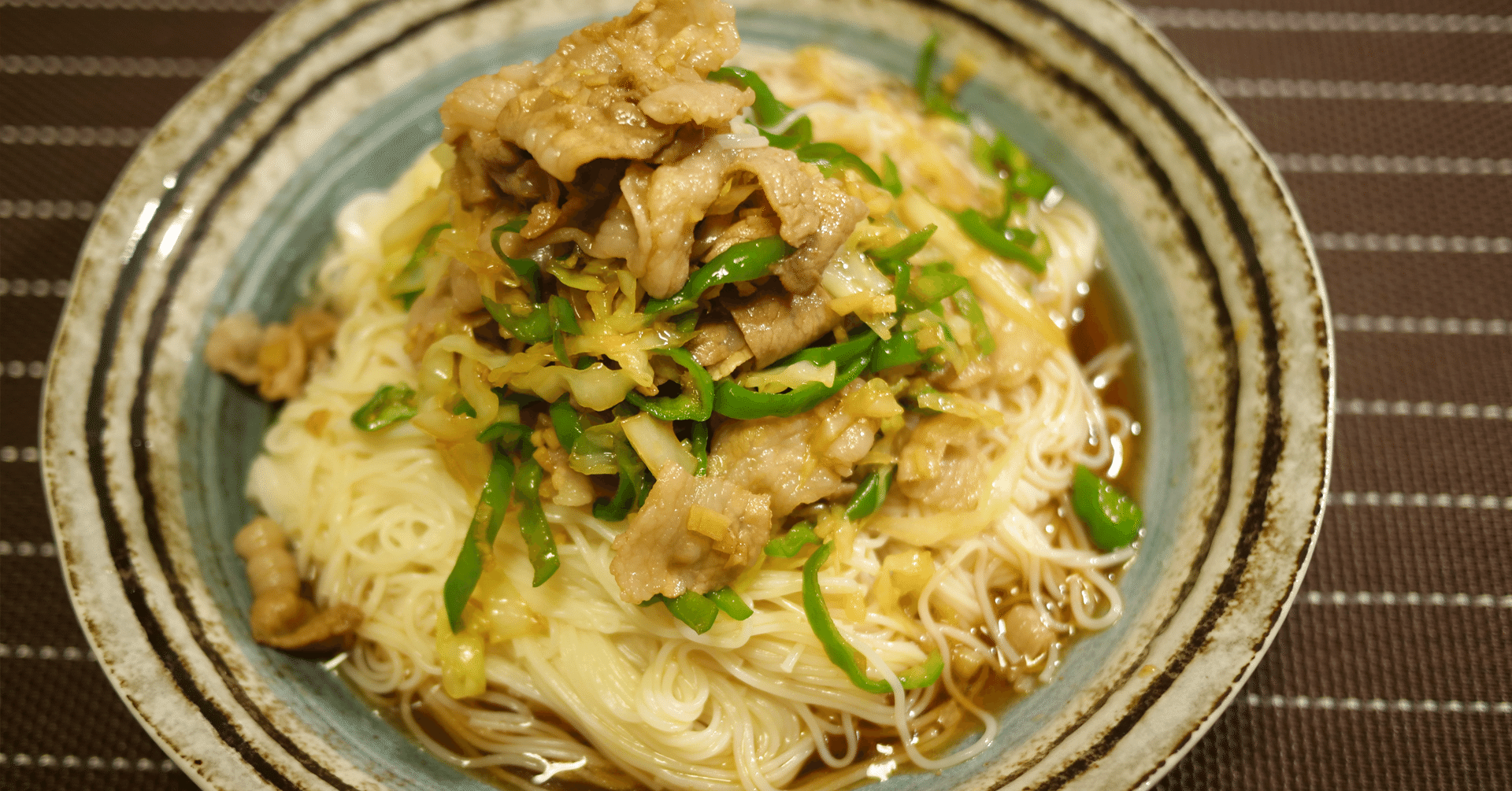 夢で見た 豚肉がっつりの甘酢ぶっかけそうめん 原 一平太 Note