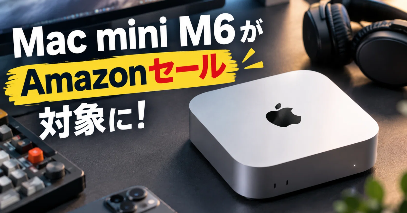 Mac mini M6が発売前からAmazonセール対象になってる話｜フルリモート