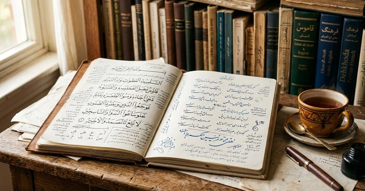 Same Script, Opposite Grammar? Linguistics of Persian and Arabic｜松田油 ...