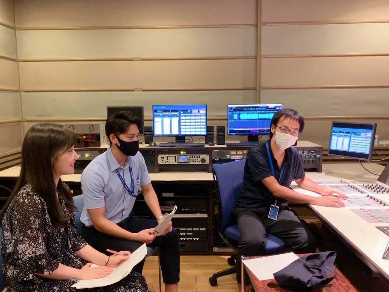 ラジオスタジオ研修 Tbs新人アナウンサー研修日誌 古田敬郷 吉村恵里子 Note