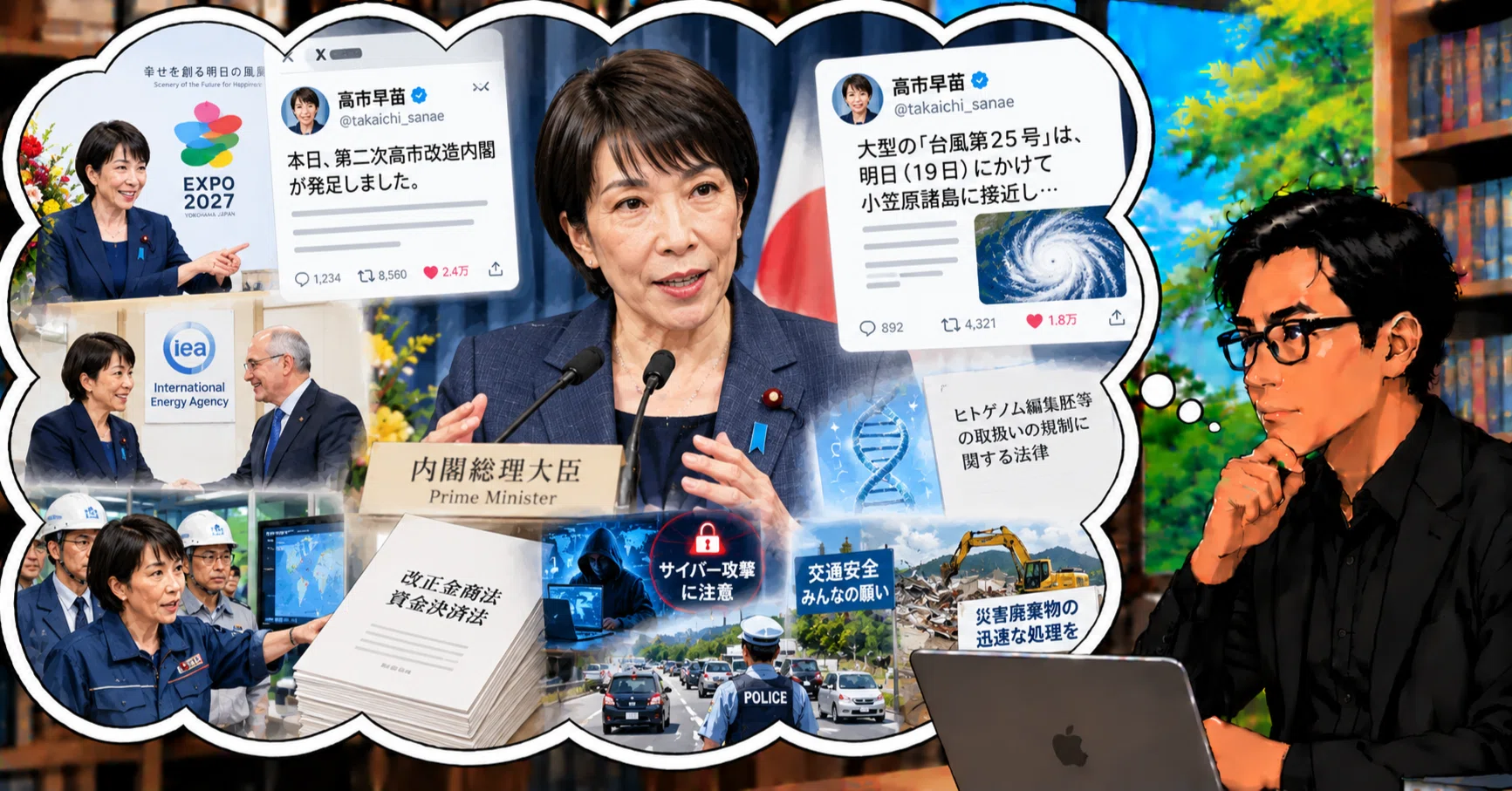 なぜ高市早苗のXは「文章が下手」と言われるのか――直近10本の長文