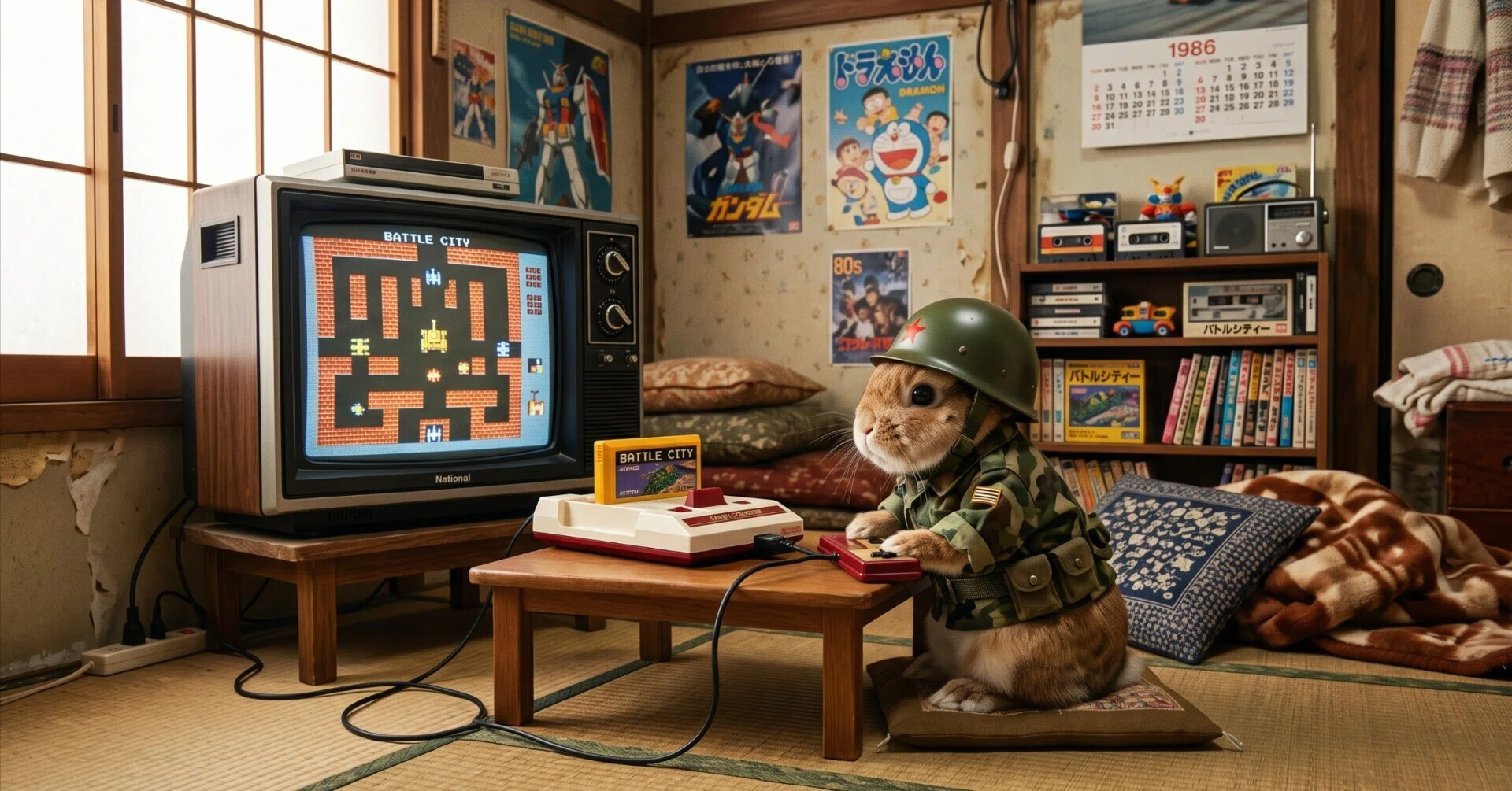 ゲームレビュー＃40：バトルシティー｜うさぎさん