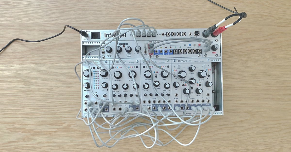 はじめてのユーロラックモジュラーシンセでやったこと、学んだこと  