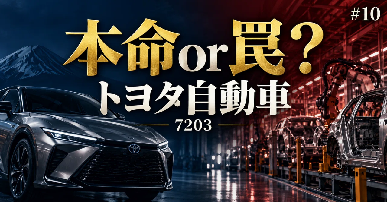 [Favorite or Trap? #10] Toyota (7203) | 76% increase in net profit ...