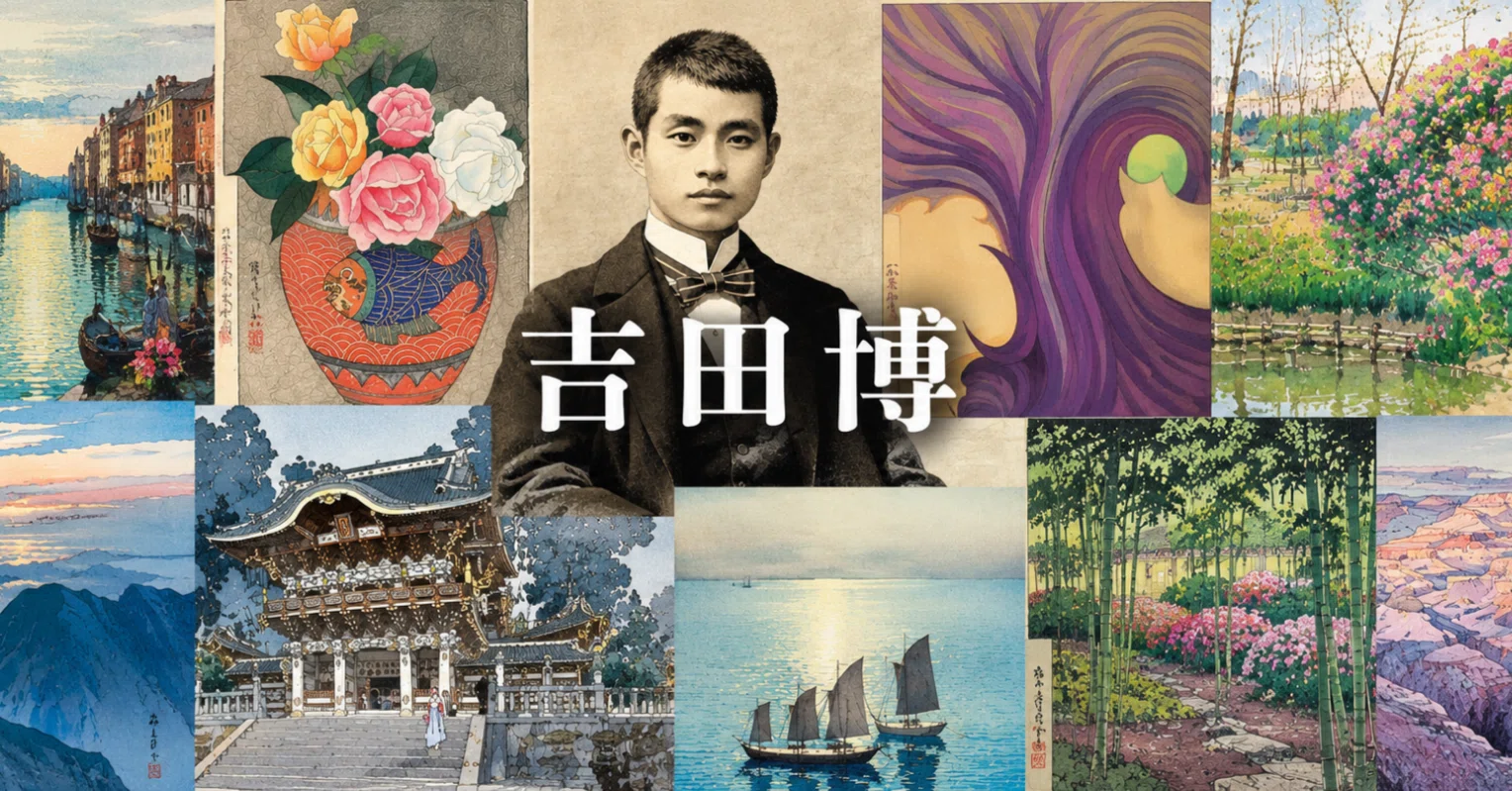 一人の画家を深掘り【吉田博】後編 ｜ 川瀬巴水と比較して見える「光