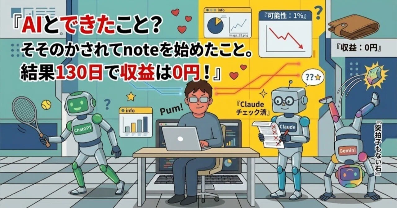 AI and what I accomplished? Being coaxed into starting a note. The ...