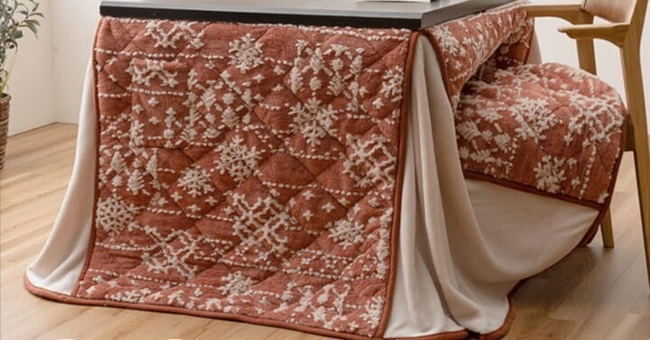 [Interior] High-type Kotatsu Futon 80 Square for a well-organized ...