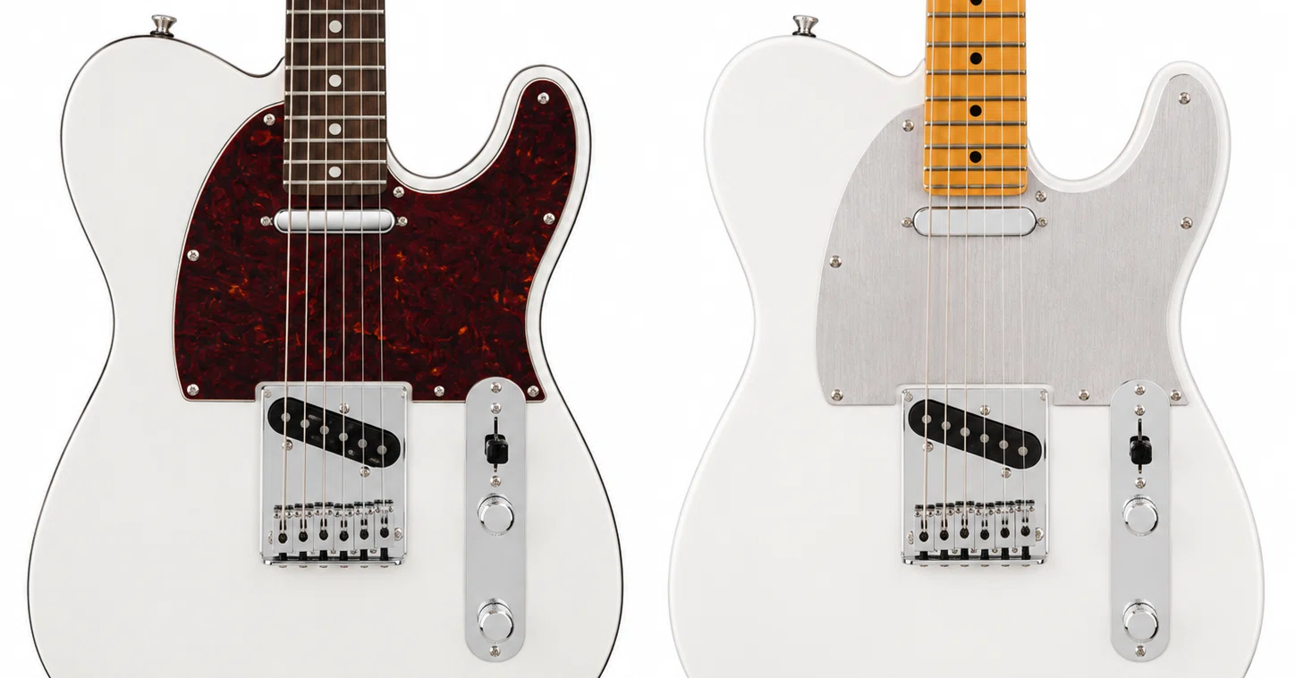 Fender MIJ Active Modern TelecasterとAmerican Ultra II Telecaster