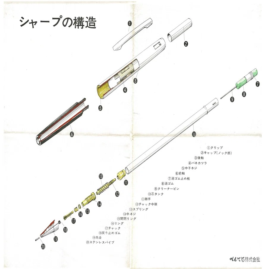 大人になってシャープペンを分解したら、ますます解き明かしたい謎が 