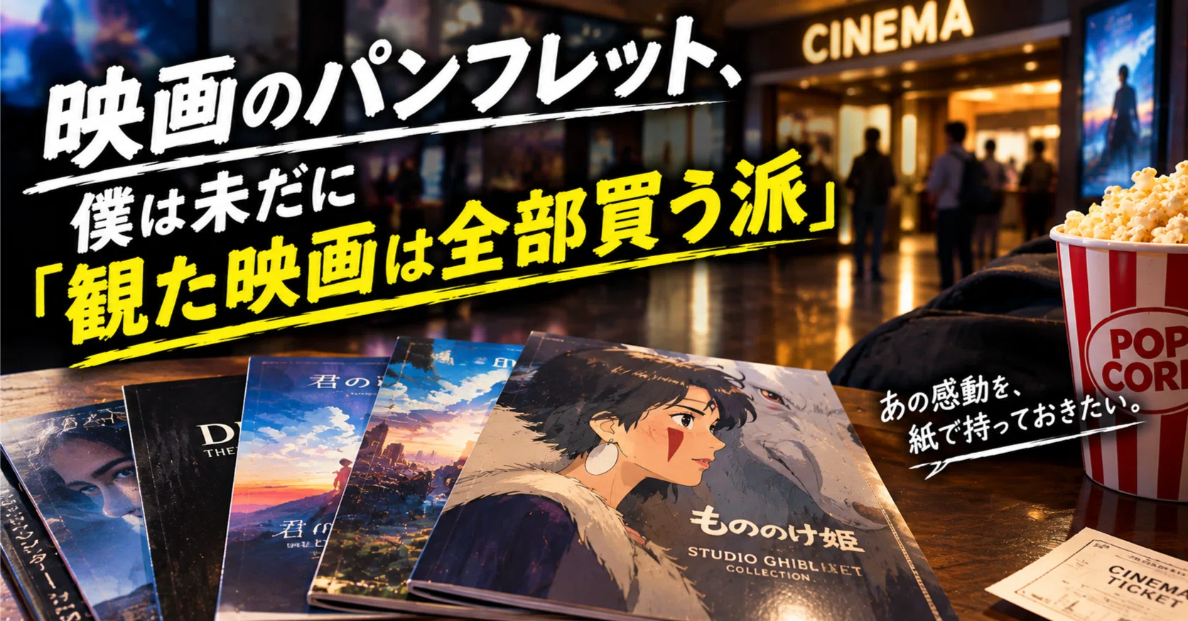 Movie pamphlets: I'm still the type who buys one for every movie I