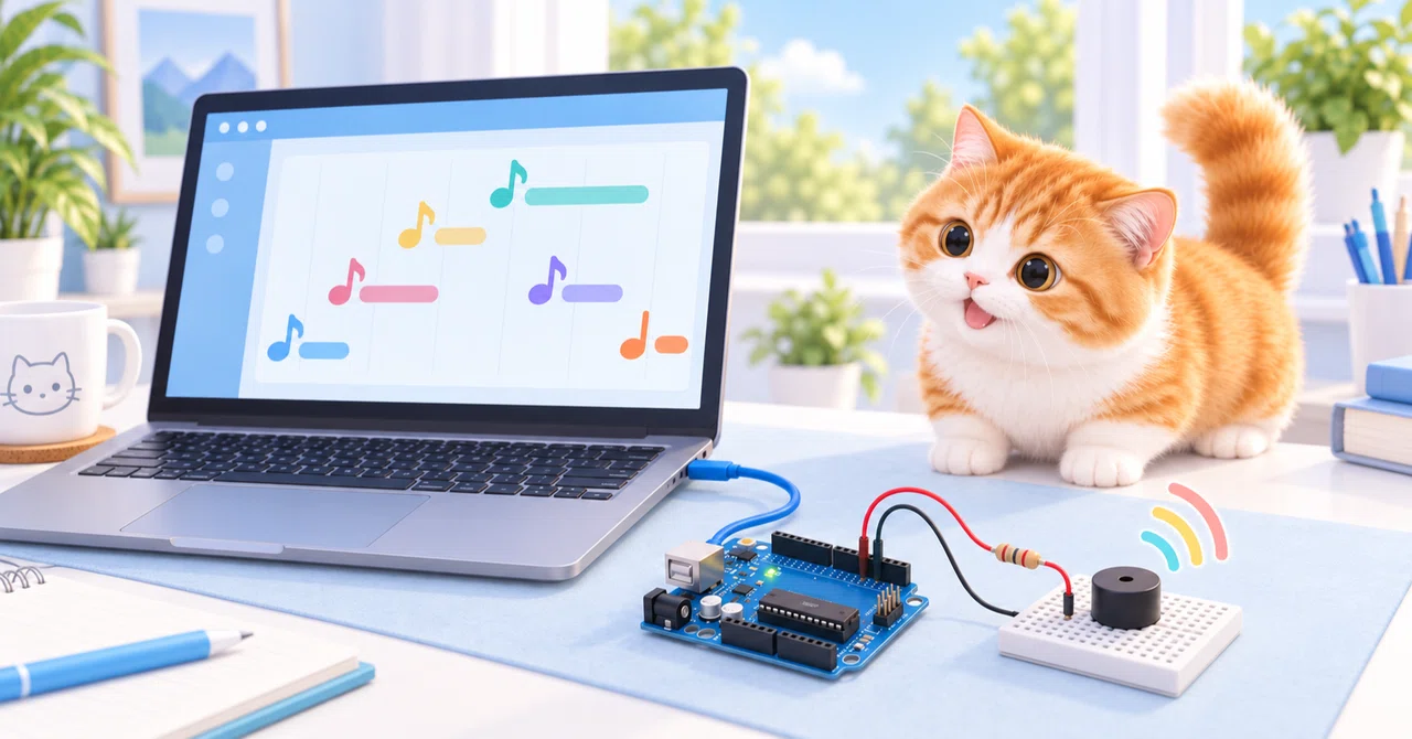 [Arduino Super Introduction #34] Making Sounds with a Buzzer | Create ...
