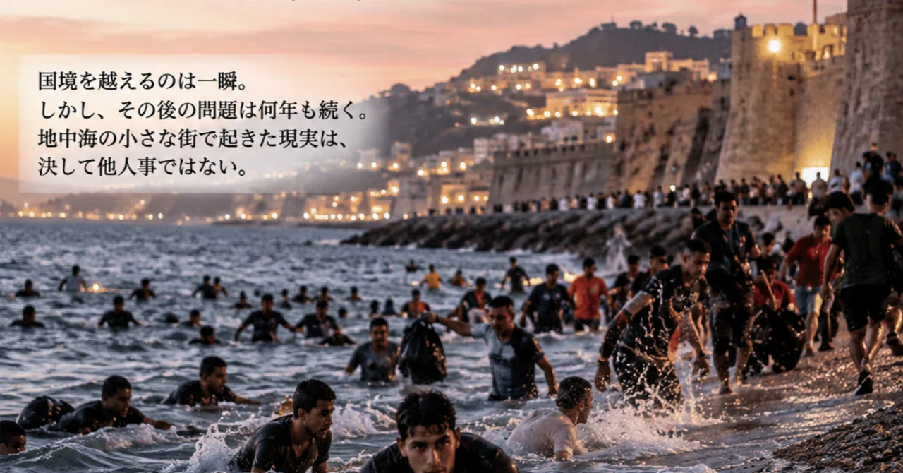 7万人が国境を越えた。その後、街はどうなったのか──セウタから日本を考える｜suzukan01
