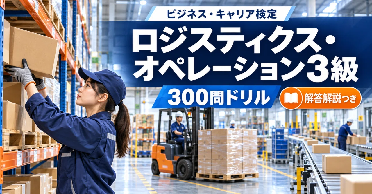 [Business Career Certification Logistics Operation Grade 3] 300 ...