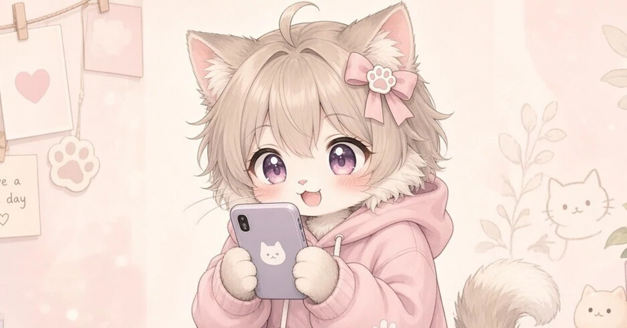 機種変しました｜かちょ