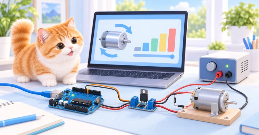 [Arduino Introduction #38] DC Motors and External Power Supplies | Let ...