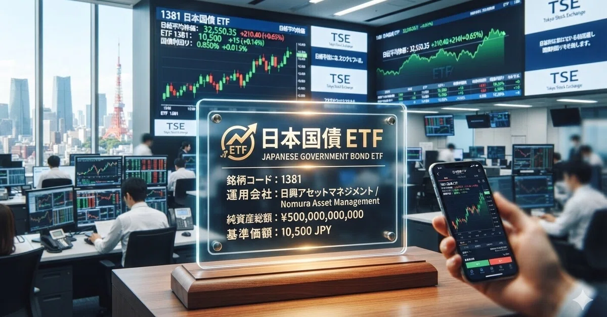 これ一本で完結 【2561】iシェアーズコア日本国債ETF 一歩踏み込んだ