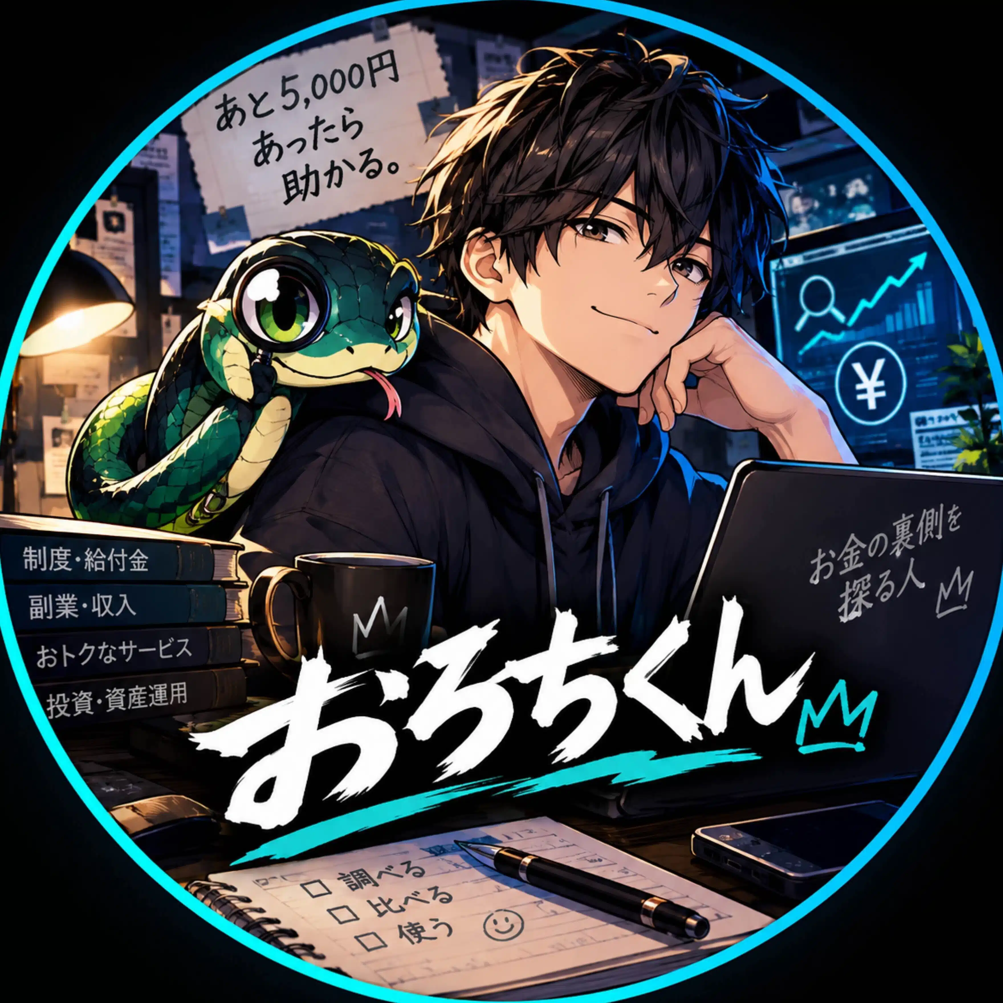 おろちくん-今月〇〇万足りないを解消する秘訣-