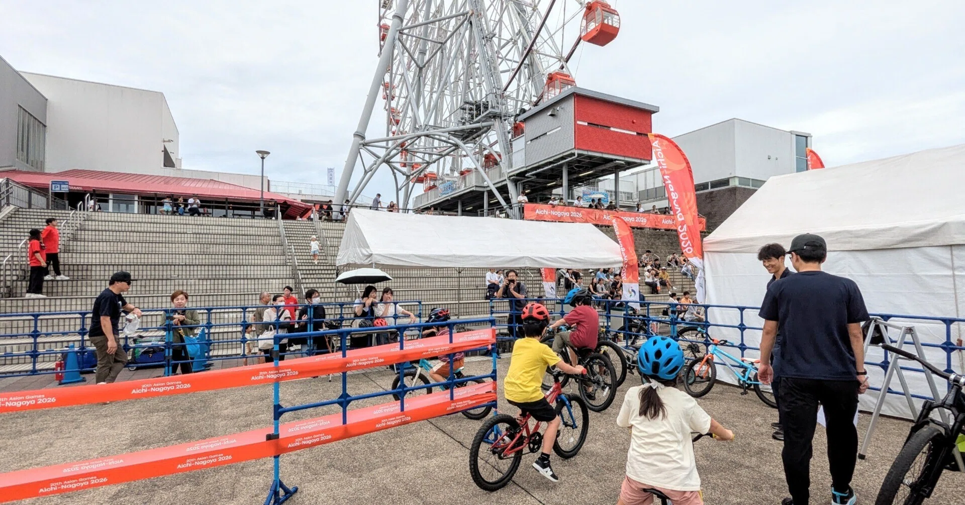 ライブサイト in ONE ASIA WORLD マウンテンバイク体験会 Day1｜HATCH