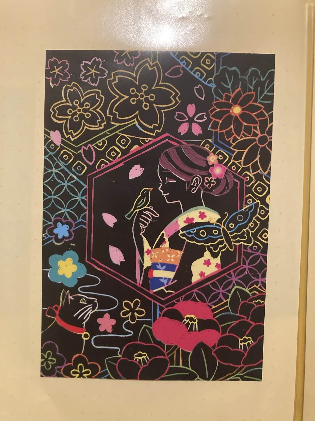 私のスクラッチアート🖼️と思い出｜シティハンターTadashi
