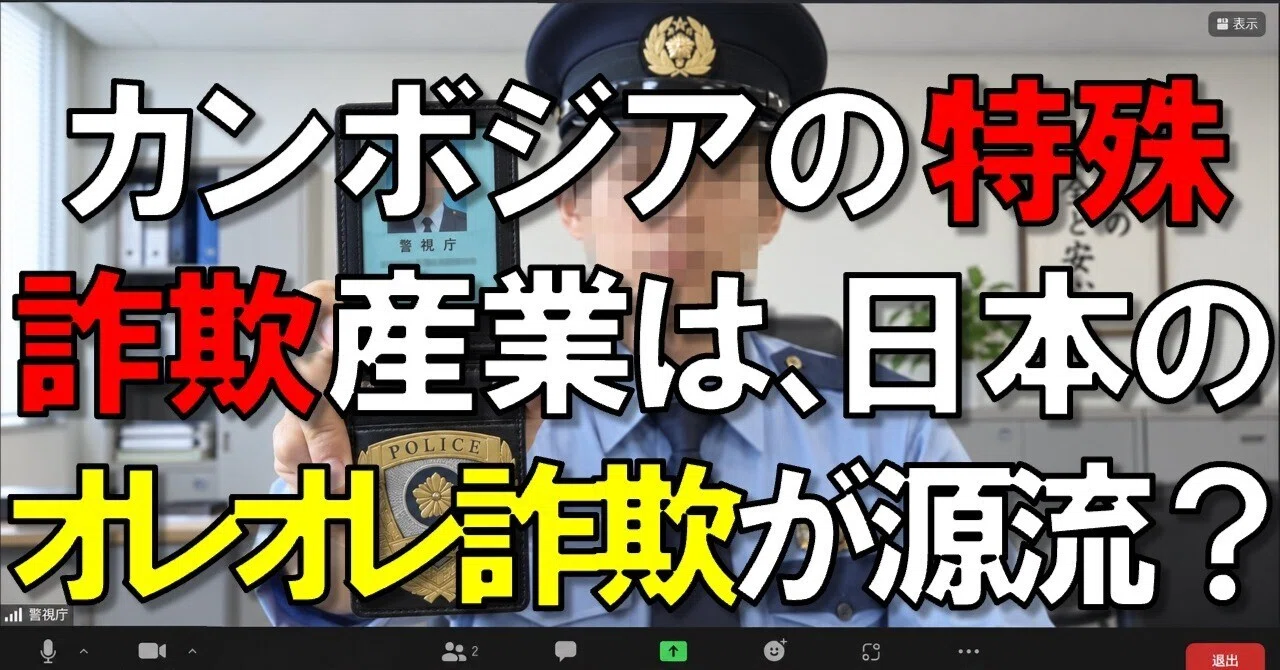 カンボジアの特殊詐欺産業は、日本のオレオレ詐欺が源流？｜曙光新書