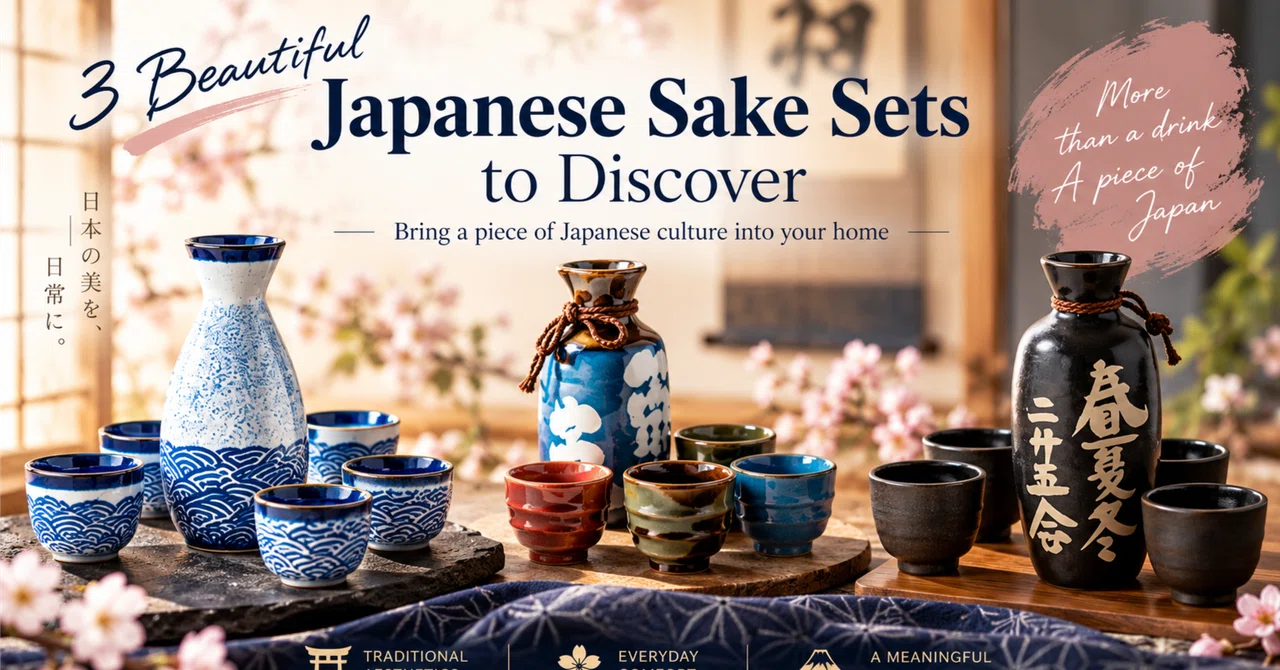 Japanese Sake Sets: 3 Beautiful Picks to Bring Japanese Style to Your ...