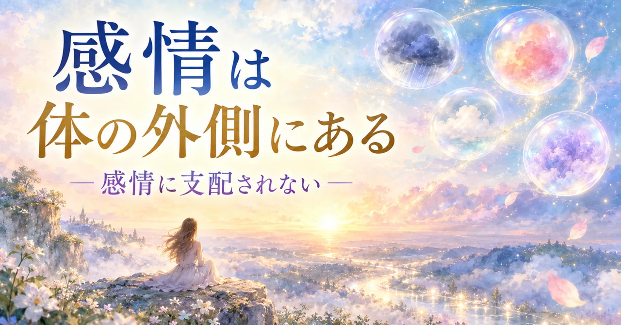 Emotions Exist Outside the Body｜ゆるやかな時間にしたいnote - ララ・シャンティ