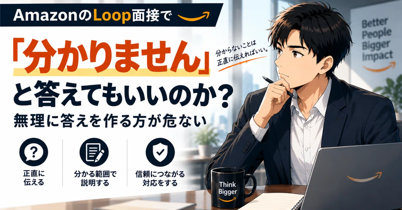 System Loop Amazon Is it okay to say 'I don't know' in an Amazon Loop interview? | It is ...