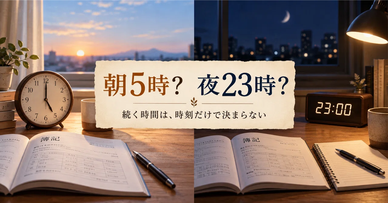 People Who Study at 5 AM vs. People Who Study at 11 PM: 3 Criteria to ...