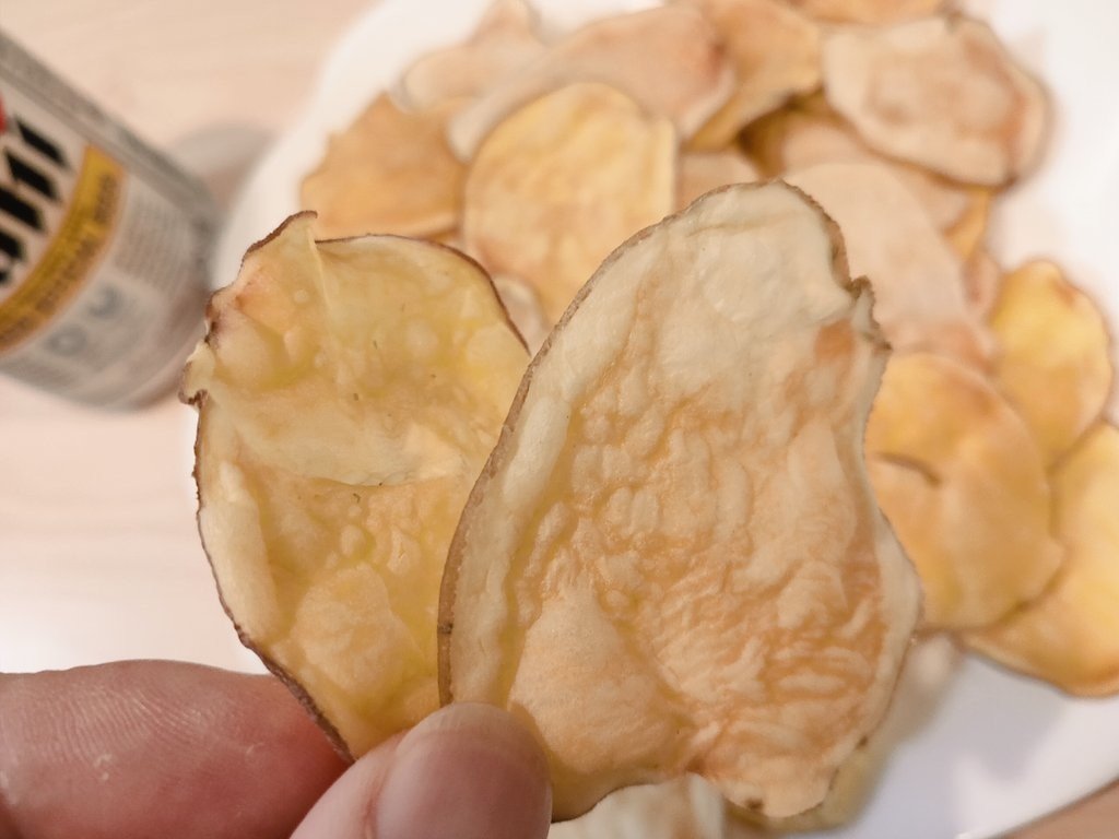 手作りノンフライポテトチップスをレンチンで作ってみたら美味かったレシピ Mc Kurita Note 手作りノンフライポテトチップスをレンチンで作ってみたら美味かったレシピ Mc Kurita Note