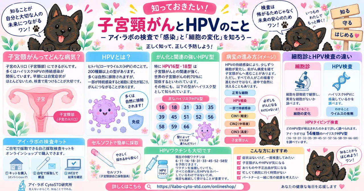 What You Need to Know About Cervical Cancer and HPV at i-Lab｜アイラボ®