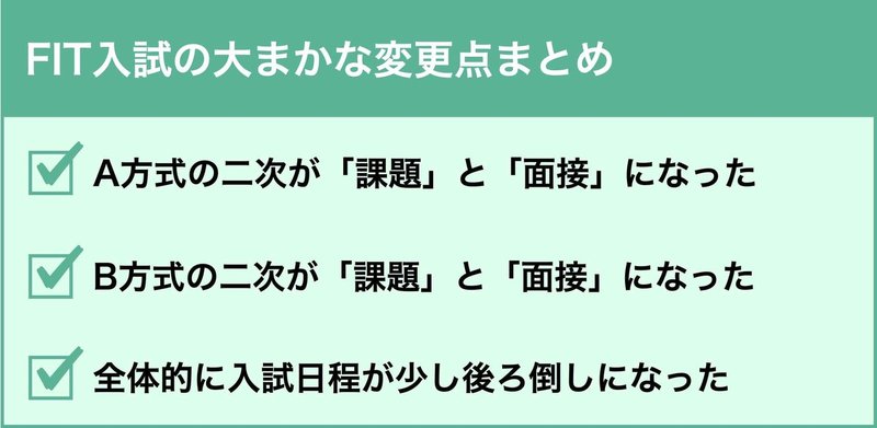 業界最速 慶應法 Fit入試 Ao入試 募集要項発表 大きな変更点を徹底解説 難関大専門塾being Note