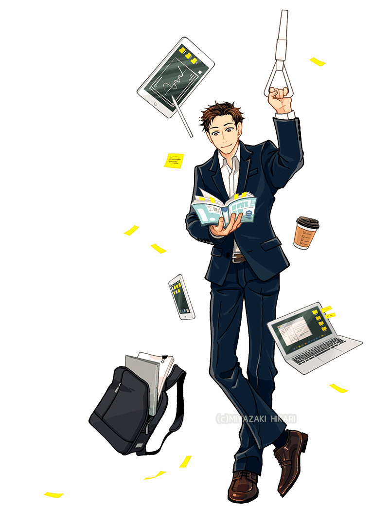 没イラスト再生 ビジネスマン 宮崎ひかり Note