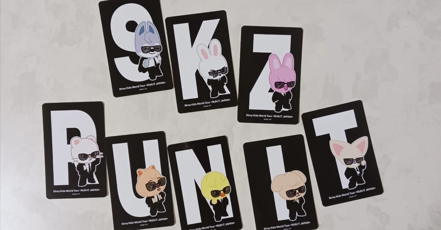 スキズ_RUN IT アプグレグッズ豪華✨｜sora_marron