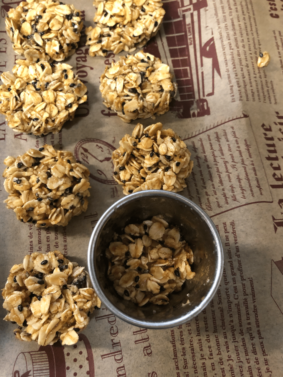 セサミのオートミールクッキー アベ トモコ Note