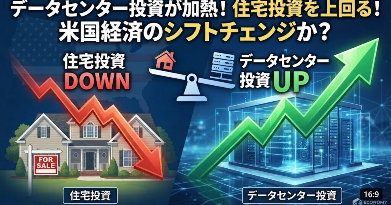 Digital Shift Notes Data Center Investment Heats Up! Surpassing Housing Investment! The ...