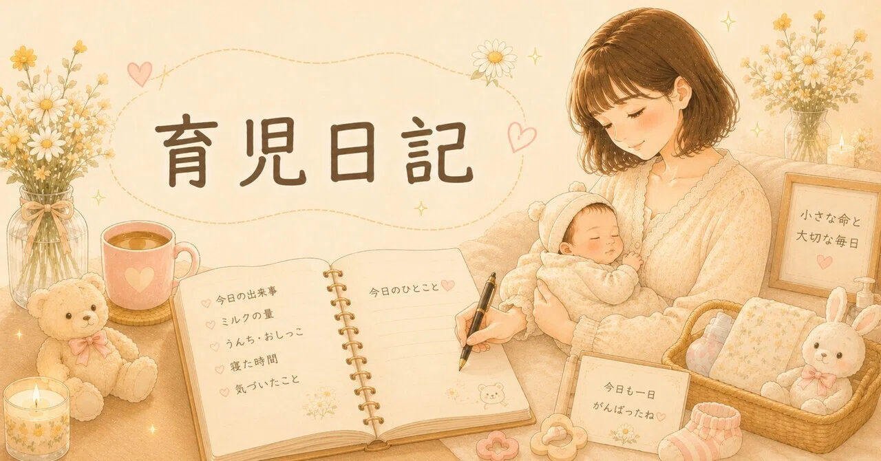 Parenting Diary 62 | [2 Months Old] Our Daily Schedule & Routine｜こた🌼｜産科 ...