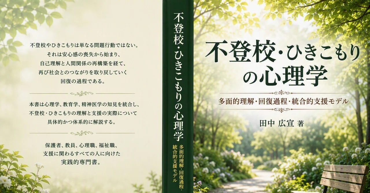 Psychology of School Non-Attendance and Hikikomori: Multidimensional ...