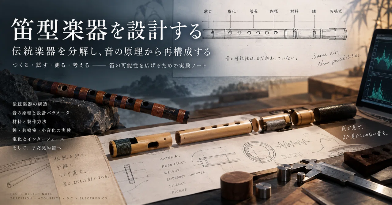 Designing Flute-type Instruments: Deconstructing Traditional ...