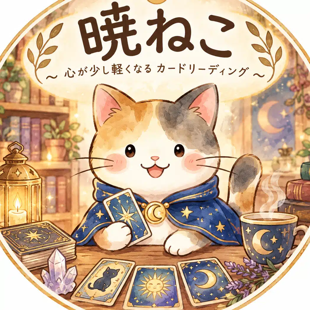 暁ねこの占い室｜心が少し軽くなるカードリーディング（旧：赤ねこ）