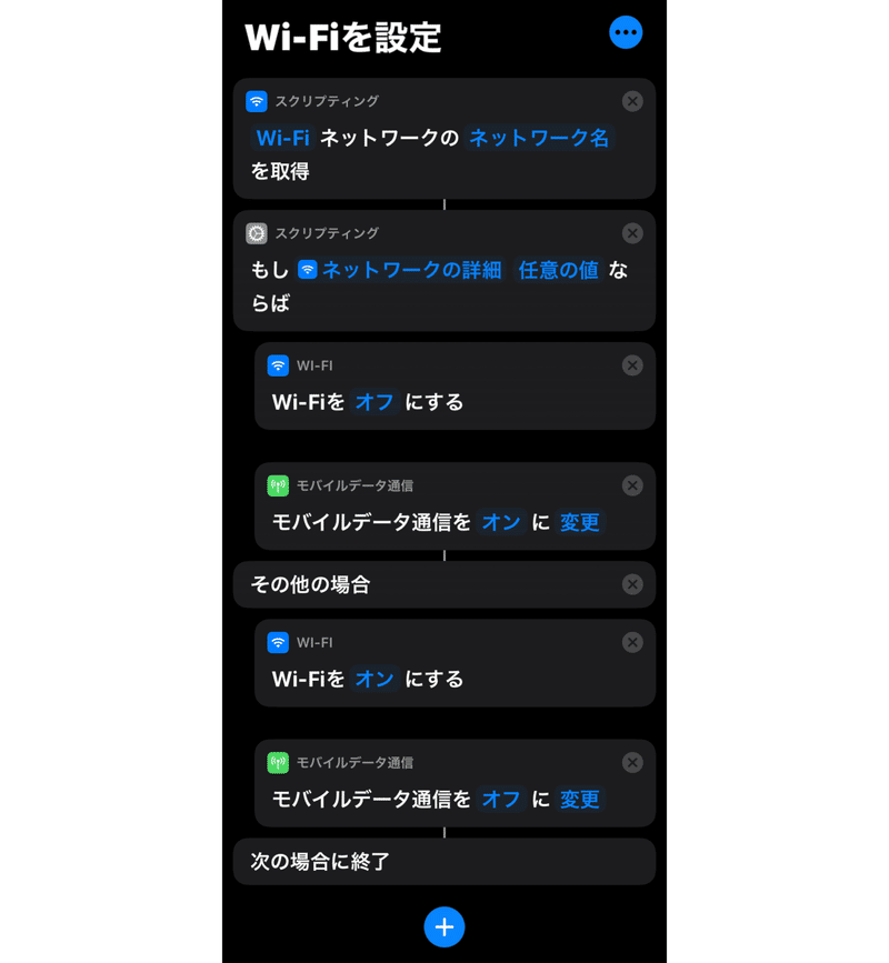 Iphone Wi Fiのオンオフをワンタップで切り替えるショートカット うにのーと Note