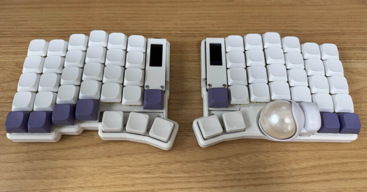 無線左右分割キーボードがほしいな｜FOKK