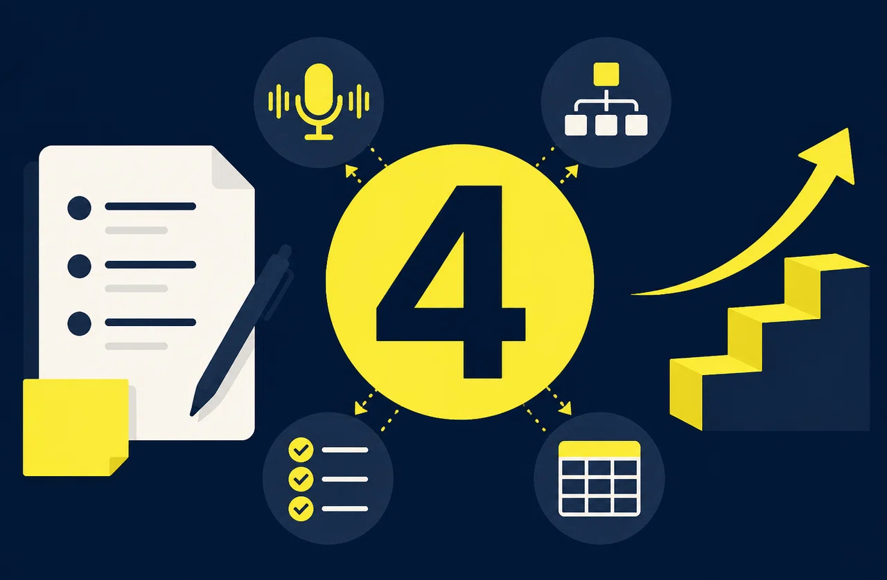 Reduce meeting minutes creation from 30 minutes to 3 minutes: 4 meeting ...