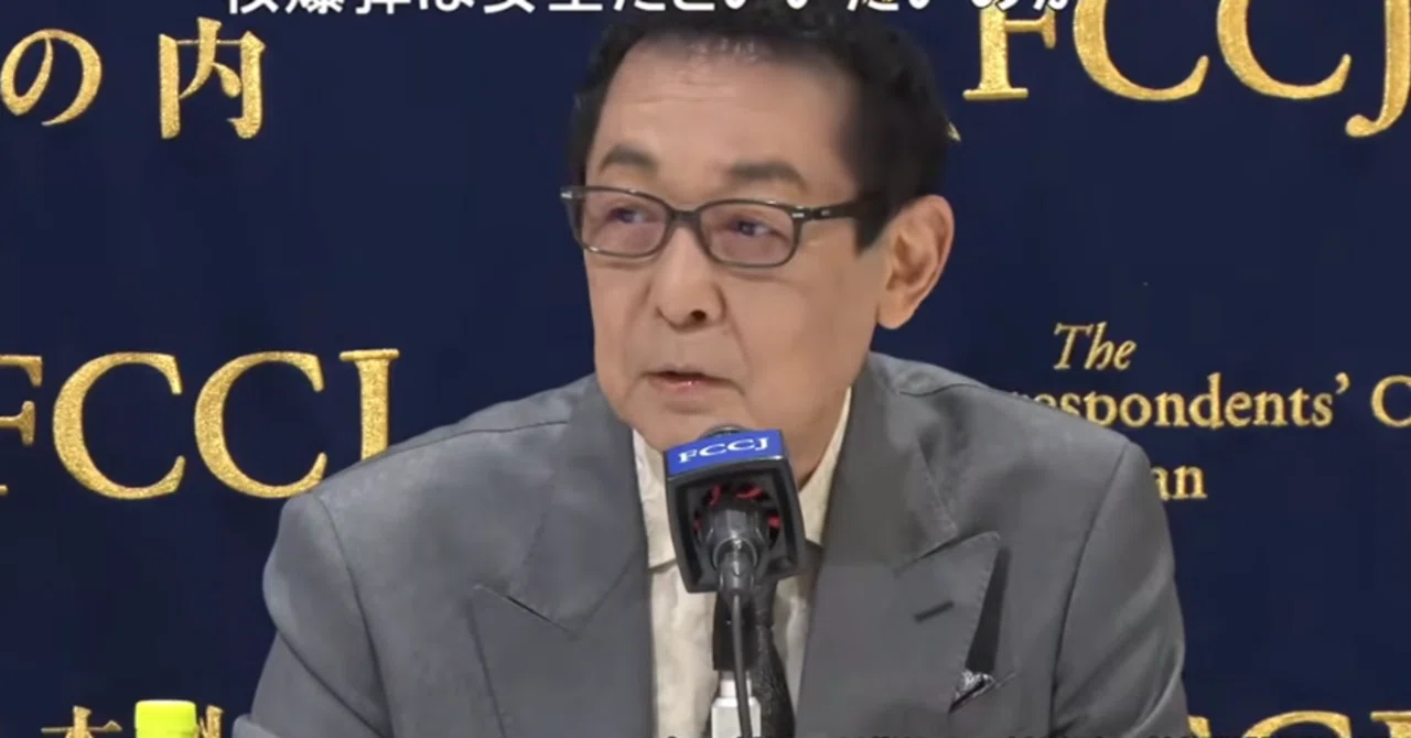 さだまさしさんが記者会見で中国のドキュメンタリー映画『長江