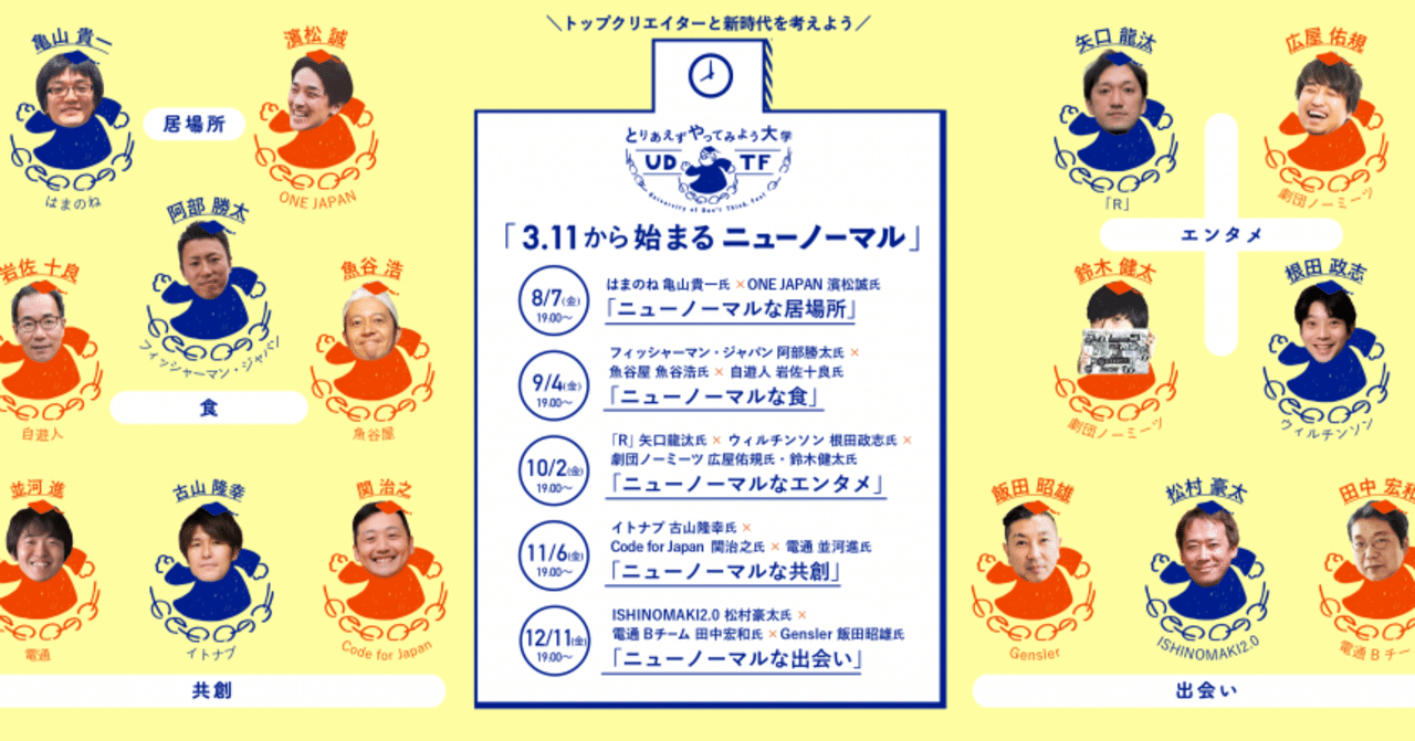 とりあえずやってみよう大学 年受講生 募集 並河進 Note とりあえずやってみよう大学 年受講生 募集 並河進 Note