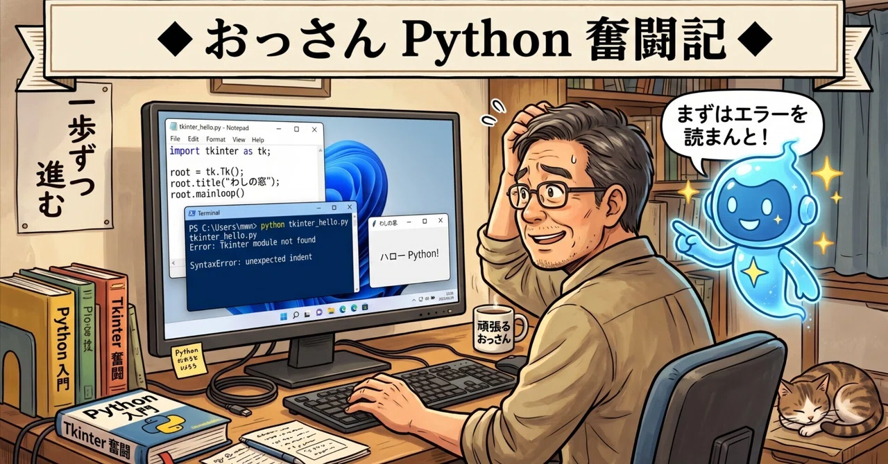 아저씨의 Python 분투기 제4화 |霞の鈴翁