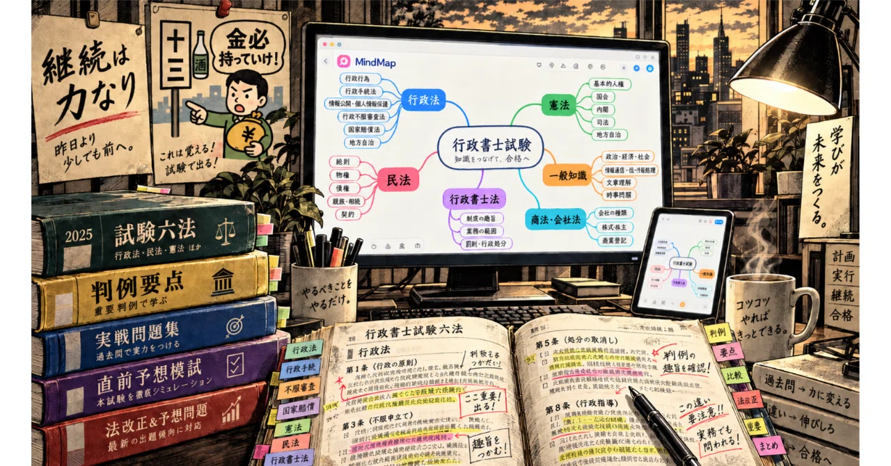 私の行政書士試験合格作戦 こうすればあなたも合格する・体験記集 2005 FA6 行政書士試験 合格体験記②】私の合格に役立ったテキストと、その