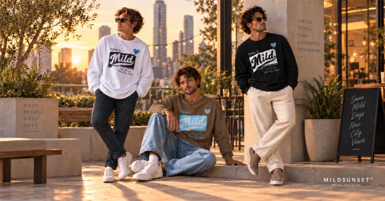 [2026] Surf-style autumn outfits. The heart mark on the chest is a key ...